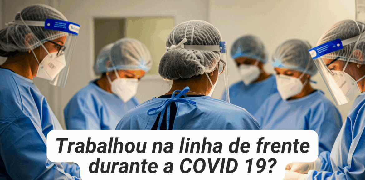 Lei 14.128/2021: R$ 50 mil de indenização para profissionais de saúde que enfrentaram a COVID-19