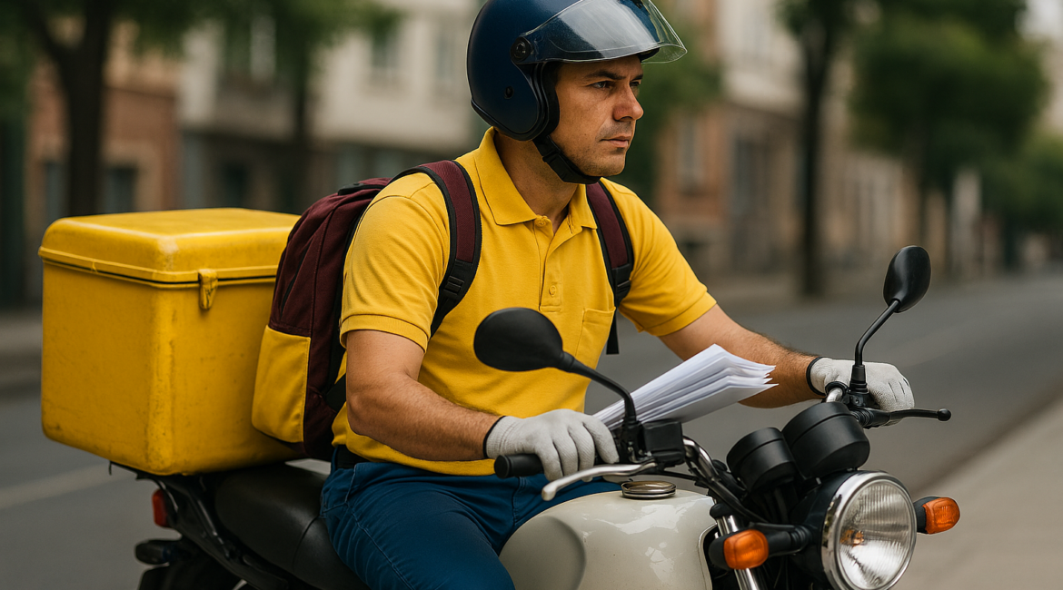 aposentadoria do carteiro motociclista