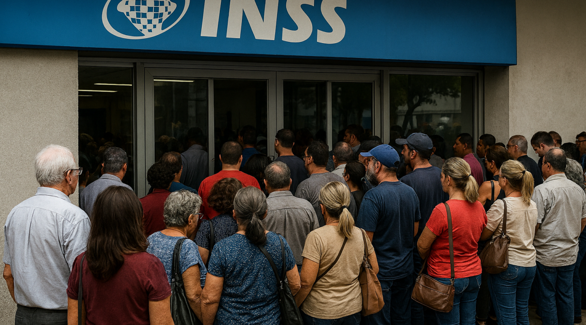 fila do inss